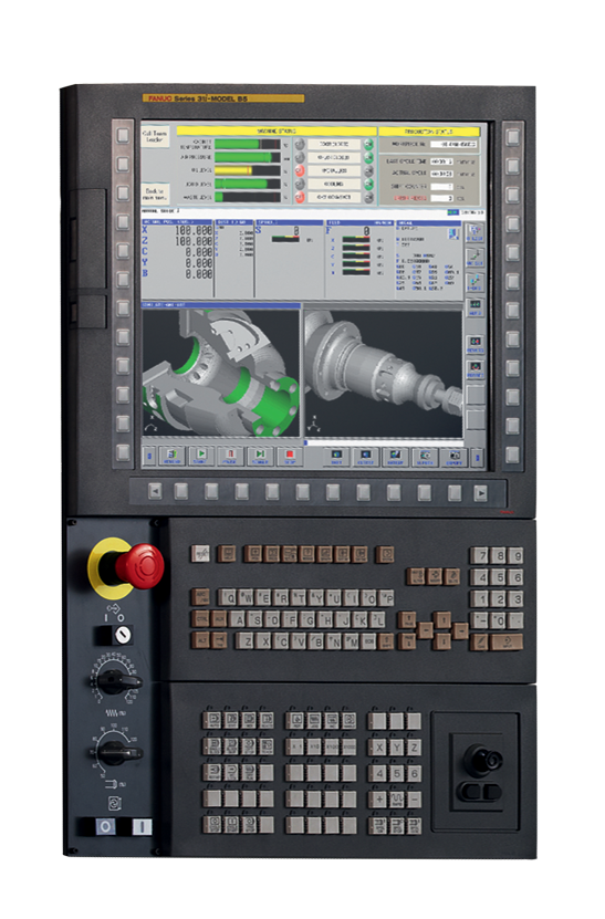 בקרת פאנוק 5 צירים FANUC CNC